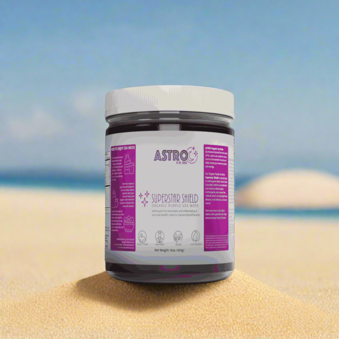 Astro Brand Star Shield Purple Sea Moss Gel 16oz.