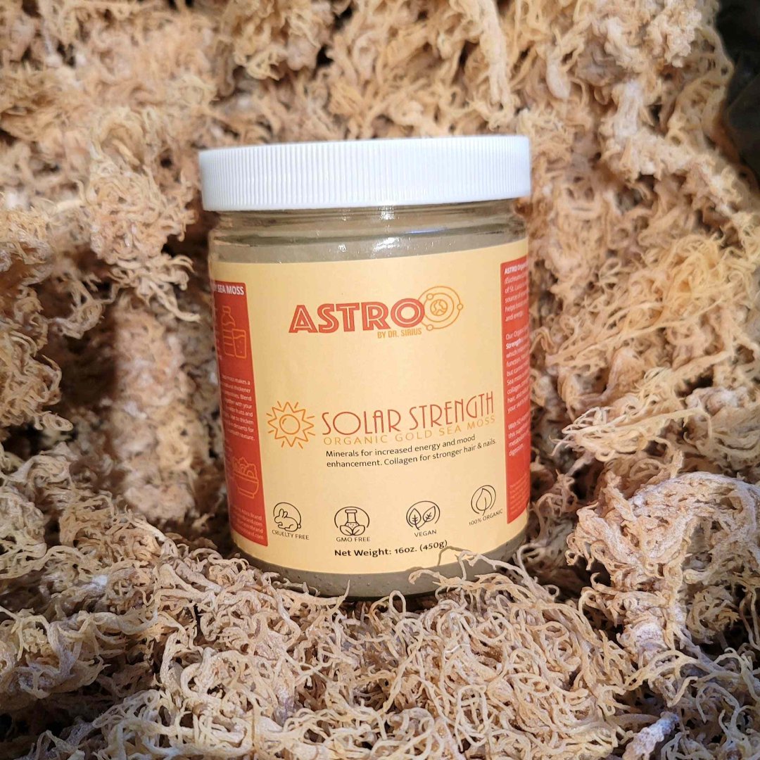 Astro Solar Strength Gold Sea Moss Gel 16